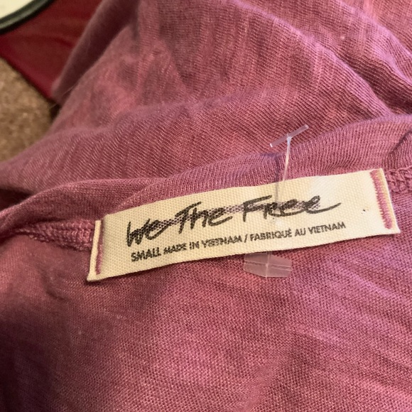 FREE PEOPLE - WE THE FREE - ALKANET PURPLE PEARL TANK TOP - Picture 7 of 10